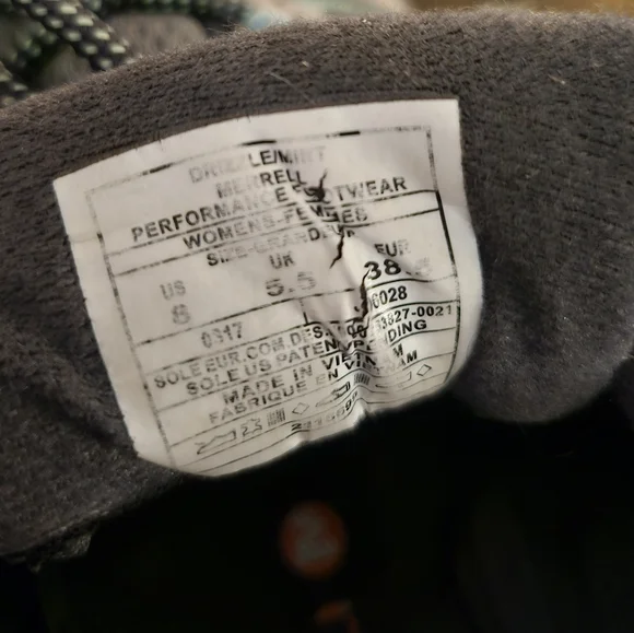 Merrell Moab Vent 2 Dry Drizzle Mint  Women’s Trail Hiking Shoes Size 8 - Picture 5 of 12